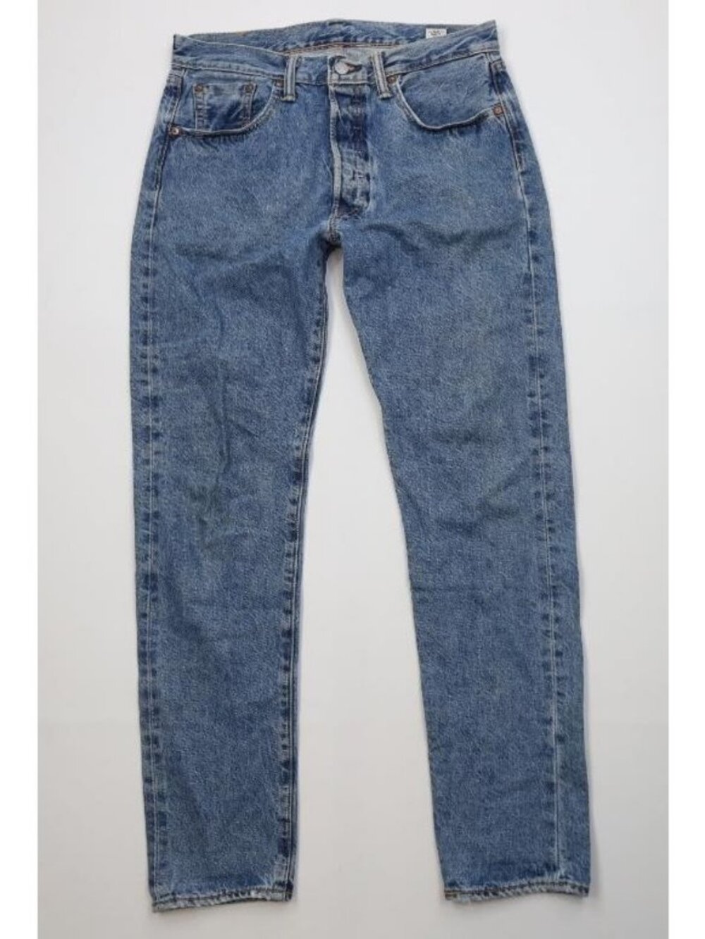 Vtg Y2K Levis 501xx White Oak Cone Selvedge Denim Button Fly Jeans Mens 30x32